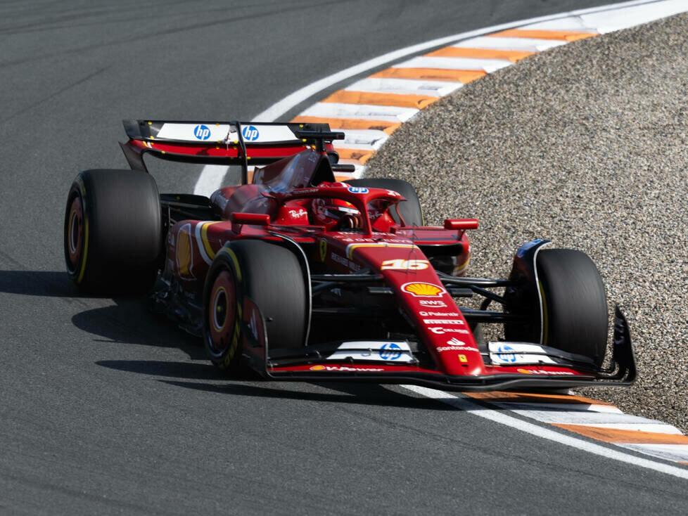 Charles Leclerc (Ferrari SF-24) beim Formel-1-Rennen in Zandvoort 2024