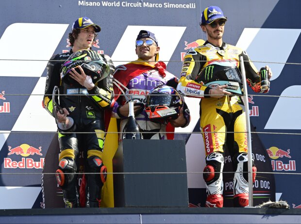 Marco Bezzecchi, Jorge Martin, Francesco Bagnaia Marco Bezzecchi, Jorge Martin, Francesco Bagnaia