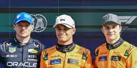 Max Verstappen, Lando Norris, Oscar Piastri