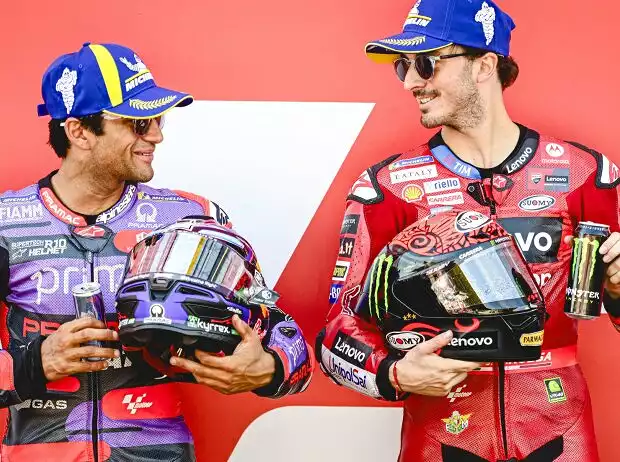 Jorge Martin, Francesco Bagnaia Titel-Bild zur News: Jorge Martin, Francesco Bagnaia