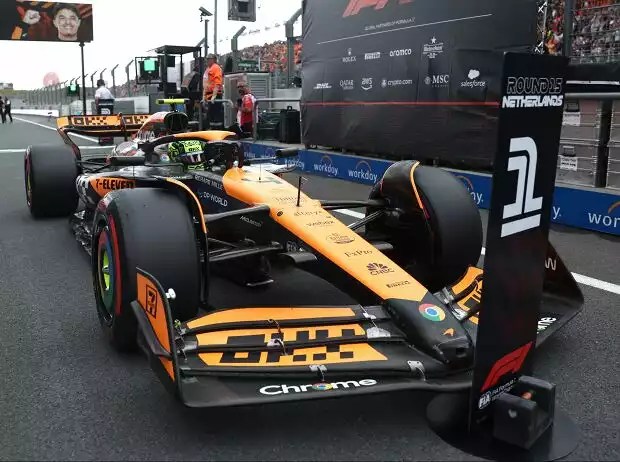 Titel-Bild zur News: Lando Norris wird allmählich Stammgast auf der Poleposition