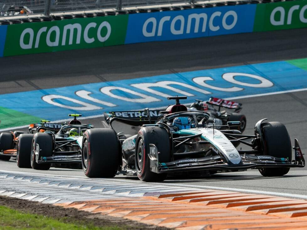 George Russell, Lewis Hamilton