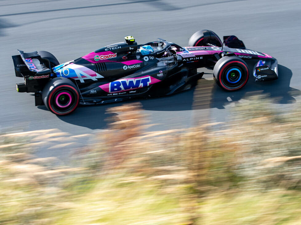 Pierre Gasly (Alpine A524) beim Formel-1-Rennen in Zandvoort 2024