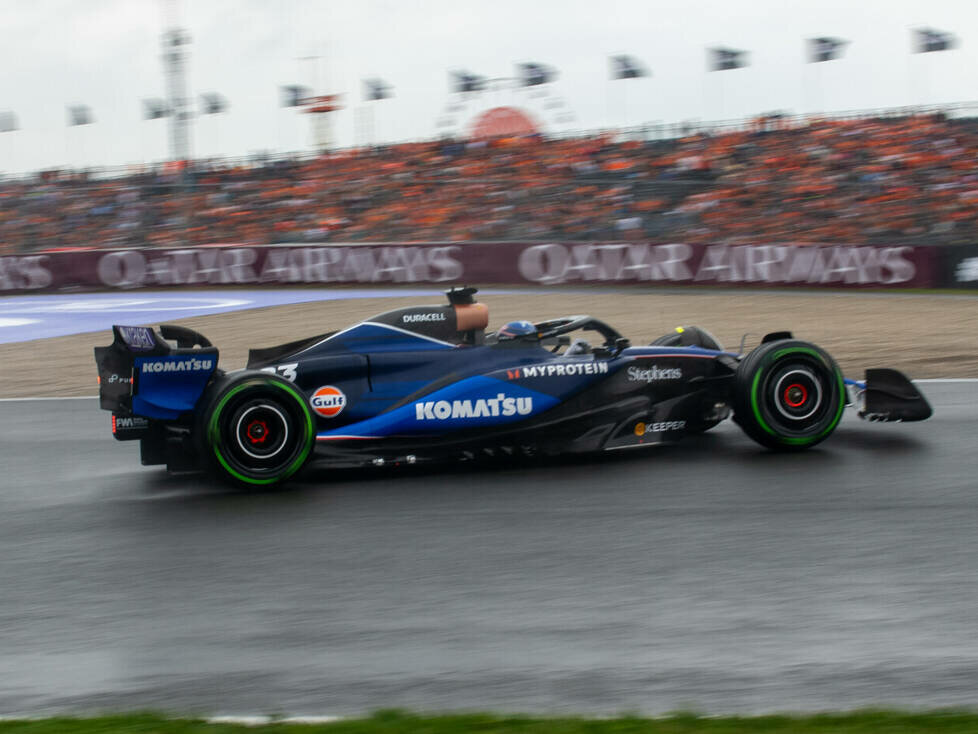 Alexander Albon (Williams FW46) beim Formel-1-Rennen in Zandvoort 2024