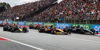 George Russell, Lando Norris, Max Verstappen, Lewis Hamilton, Carlos Sainz