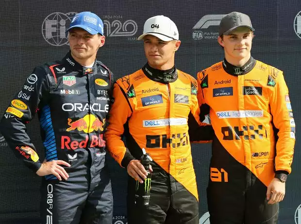 Lando Norris, Max Verstappen, Oscar Piastri Titel-Bild zur News: Lando Norris, Max Verstappen, Oscar Piastri