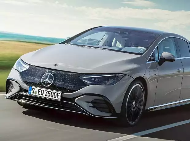 Mercedes EQE 350 (2022) im ersten US-Fahrbericht Titel-Bild zur News: Mercedes EQE 350 (2022) im ersten US-Fahrbericht