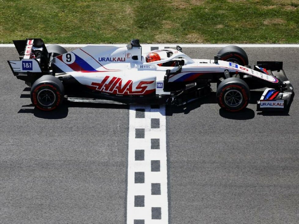 Nikita Masepin im Haas VF-21 in der Formel-1-Saison 2021