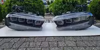Scheinwerfer eines Bugatti Chiron
