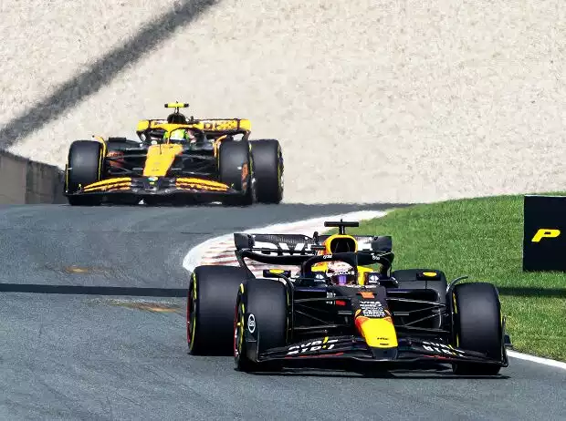 Max Verstappen, Lando Norris Titel-Bild zur News: Max Verstappen, Lando Norris