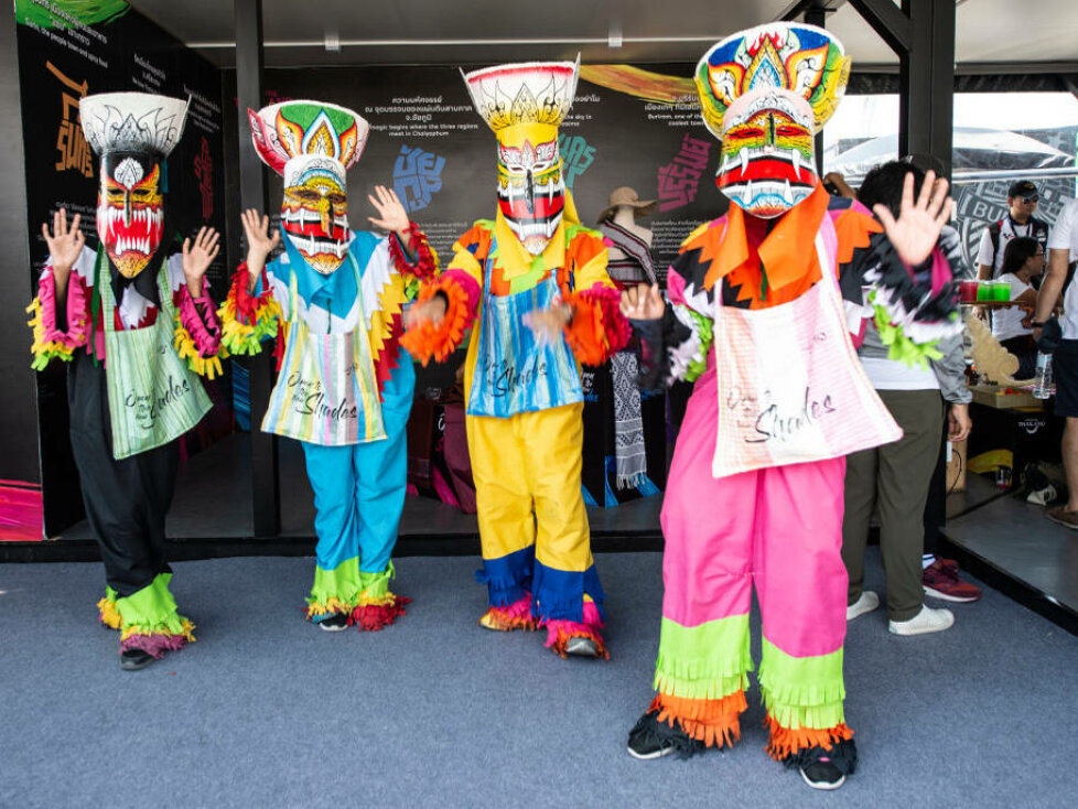 Flair am Buriram International Circuit in Thailand