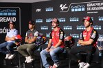 Marc Marquez (Gresini), Jorge Martin (Pramac), Francesco Bagnaia (Ducati) und Enea Bastianini (Ducati) 