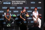 Franco Morbidelli (Pramac), Aleix Espargaro (Aprilia) und Somkiat Chantra