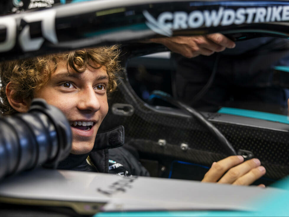 Andrea Kimi Antonelli beim Formel-1-Rennen in Italien 2024