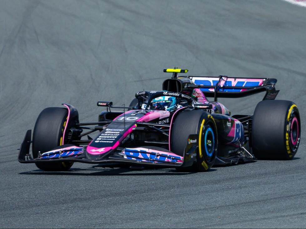 Pierre Gasly im Alpine A524 beim Formel-1-Rennen in Zandvoort 2024