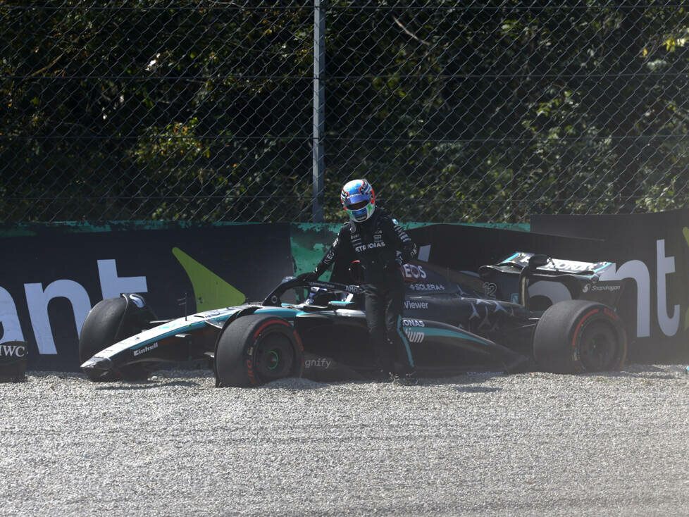 Andrea Kimi Antonelli crasht im Training zum Formel-1-Rennen in Monza 2024