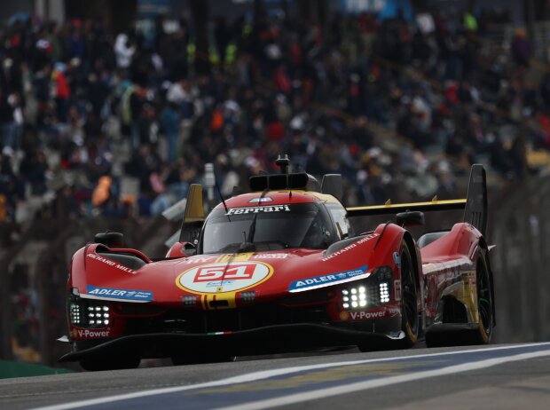 Der Ferrari 499P scheint zum Formel-1-Kurs in Austin zu passen Der Ferrari 499P scheint zum Formel-1-Kurs in Austin zu passen