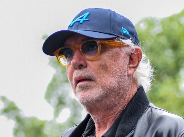 Flavio Briatore von Alpine beim Formel-1-Rennen 2023 in Belgien Flavio Briatore von Alpine beim Formel-1-Rennen 2023 in Belgien