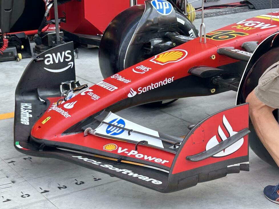 Ferrari SF-24, Frontflügel