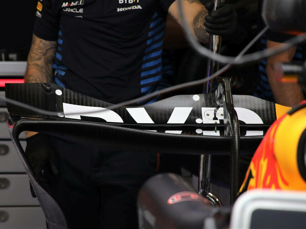 Heckflügel des Red Bull RB20