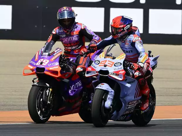 Jorge Martin, Marc Marquez Titel-Bild zur News: Jorge Martin, Marc Marquez