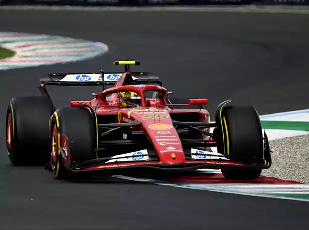 Carlos Sainz im Ferrari SF-24 beim Formel-1-Rennen in Monza 2024 Titel-Bild zur News: Carlos Sainz im Ferrari SF-24 beim Formel-1-Rennen in Monza 2024