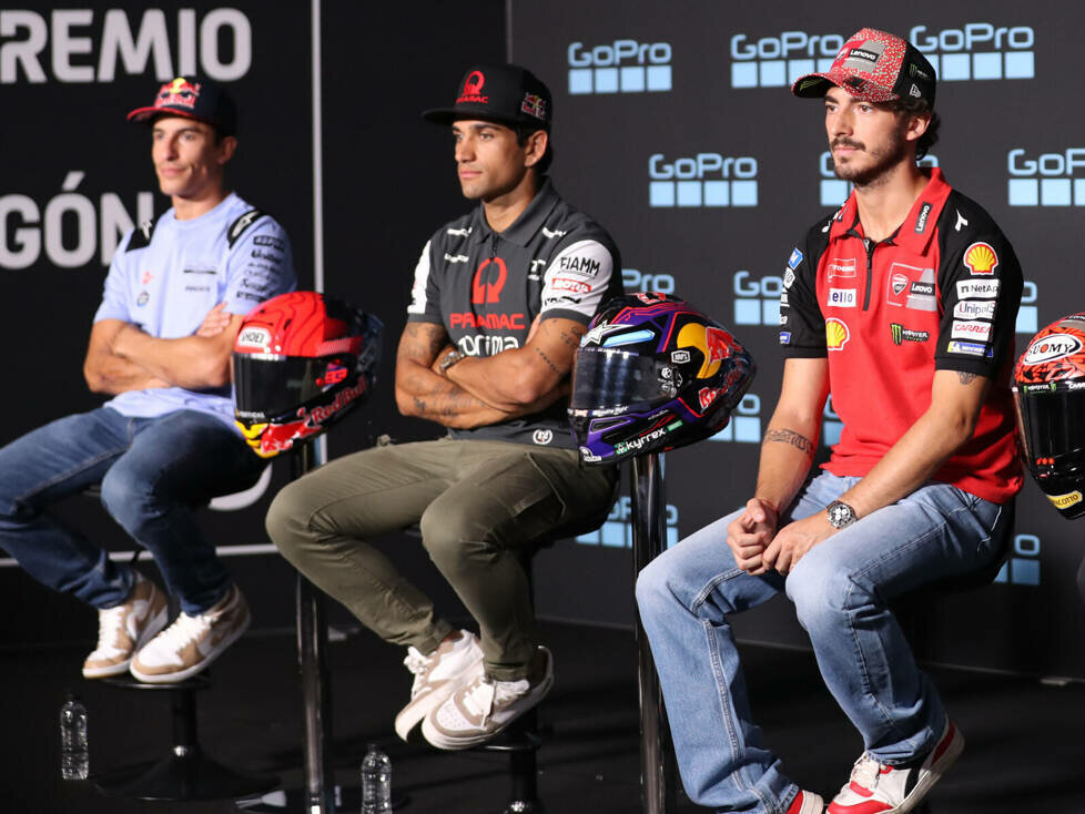 Marc Marquez, Jorge Martin, Francesco Bagnaia, Enea Bastianini