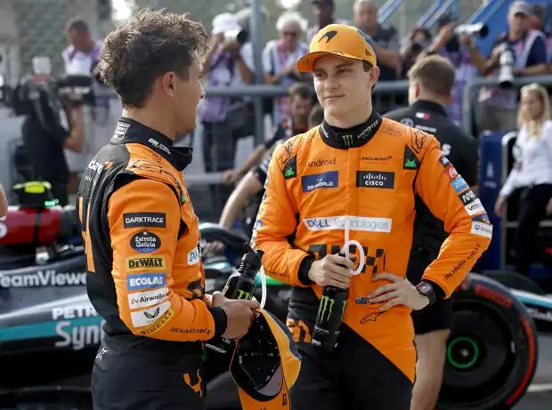 Lando Norris, Oscar Piastri Titel-Bild zur News: Lando Norris, Oscar Piastri