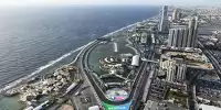 Jeddah Corniche Circuit in Dschidda, Saudi-Arabien