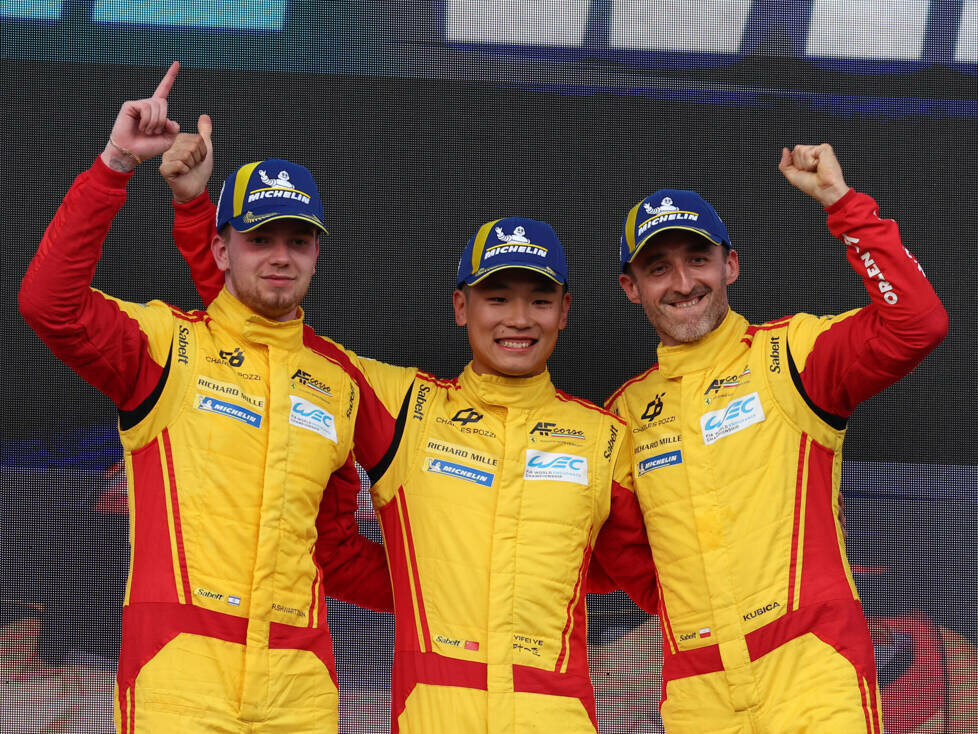 Robert Kubica, Yifei Ye