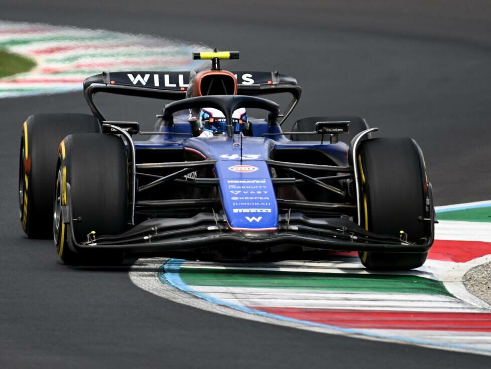 Franco Colapinto bei seinem Formel-1-Debüt für Williams in Monza 2024