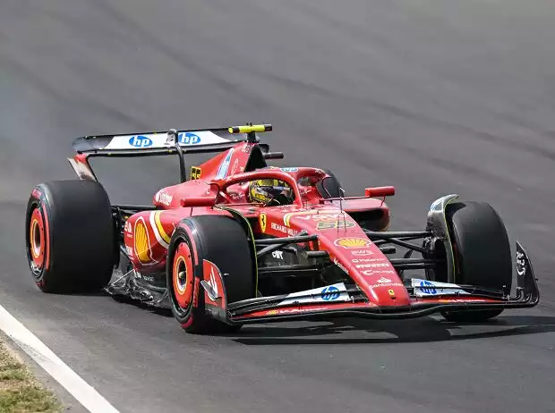 Titel-Bild zur News: Carlos Sainz (Ferrari SF-24) beim Formel-1-Rennen in Monza 2024