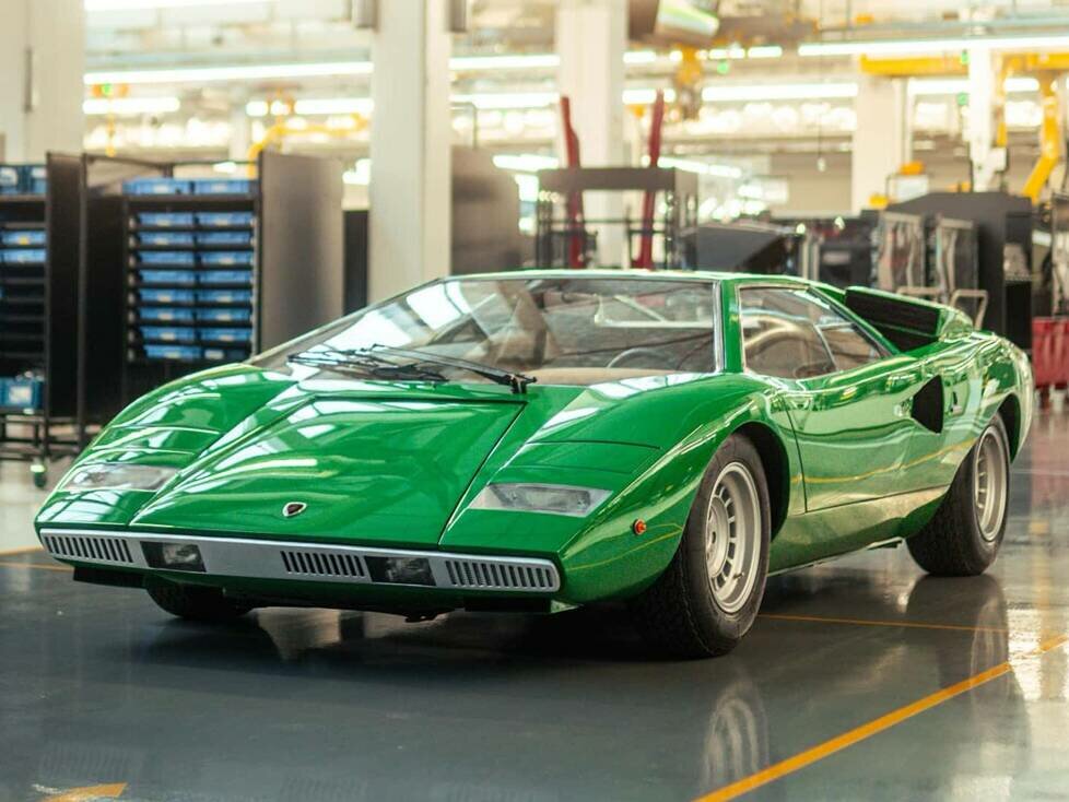 Vor 50 Jahren lief der erste Lamborghini Countach vom Band