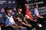 Miguel Oliveira (Trackhouse), Fabio Di Giannantonio (VR46), Pedro Acosta (Tech3) und Alex Marquez (Gresini)