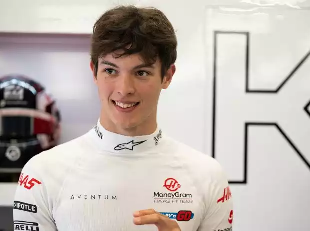 Titel-Bild zur News: Oliver Bearman (Haas) beim Formel-1-Rennen in Silverstone 2024
