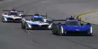 Cadillac und BMW (hier ein Archivbild von den 24 Stunden von Daytona 2023) haben ihre GTP-Programme für 2025 verkündet
