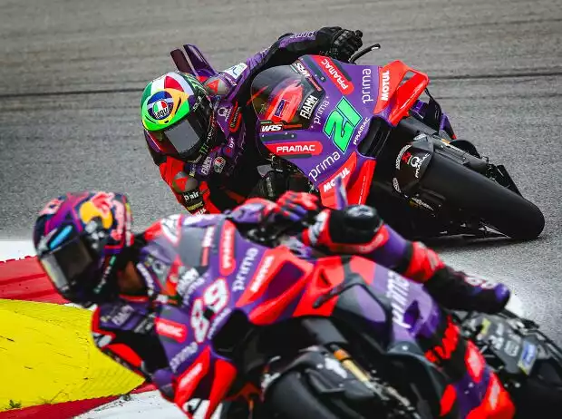 Franco Morbidelli, Jorge Martin Titel-Bild zur News: Franco Morbidelli, Jorge Martin