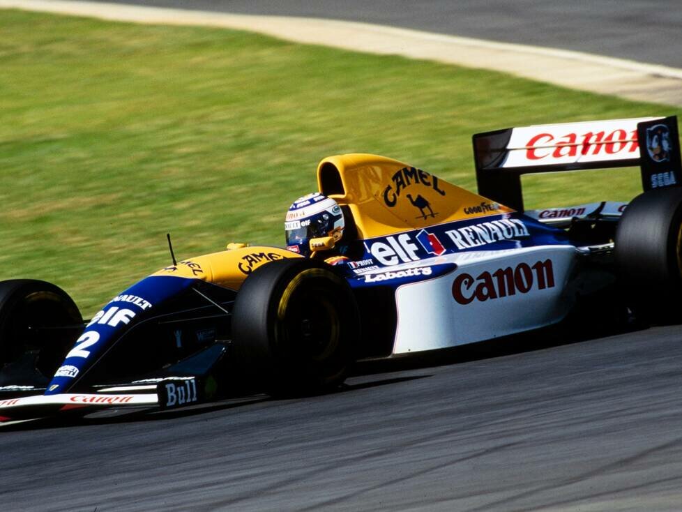 Alain Prost (Williams FW15C) beim Großen Preis von Südafrika 1993