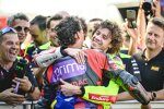 Marco Bezzecchi (VR46) und Franco Morbidelli (Pramac) 