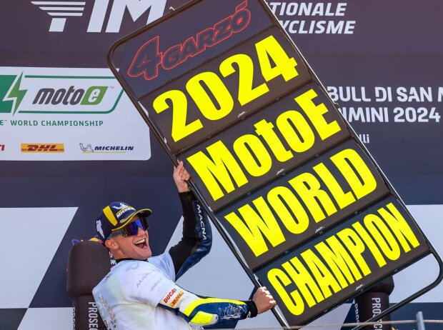 MotoE-Weltmeister 2024: Hector Garzo MotoE-Weltmeister 2024: Hector Garzo