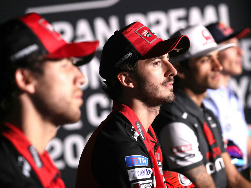 Francesco Bagnaia, Jorge Martin, Marc Marquez, Enea Bastianini