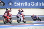 Enea Bastianini (Ducati) und Marc Marquez (Gresini) 