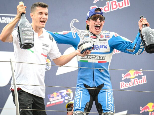 Luca Gresini, Marc Marquez Luca Gresini, Marc Marquez