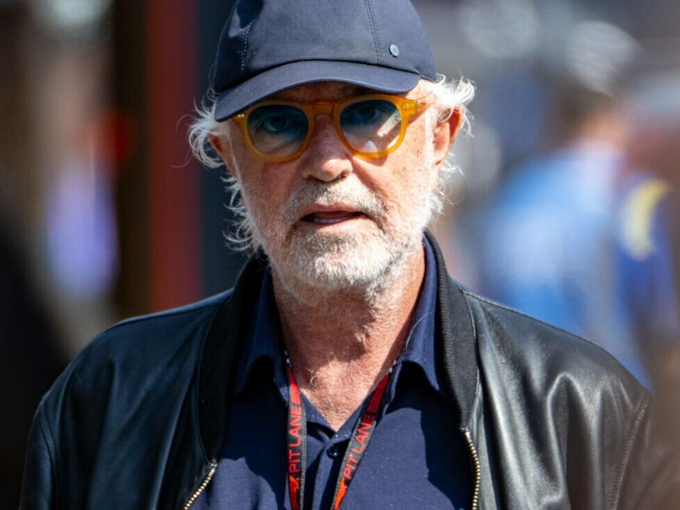 Alpine-Berater Flavio Briatore im Formel-1-Fahrerlager