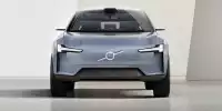 Volvo Concept Recharge (2021): Die Front mit einer abgewandelten Thors-Hammer-Lichtsignatur