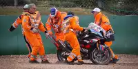 Bild zum Inhalt: "Titanic Trio" der WSBK verletzt: Ist Magny-Cours noch sicher genug?
