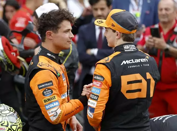 Titel-Bild zur News: Lando Norris, Oscar Piastri