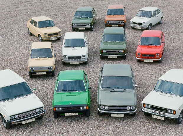 Seat-Modellprogramm der 1970er-Jahre Seat-Modellprogramm der 1970er-Jahre