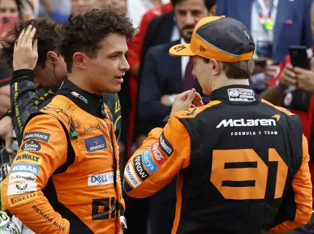 Lando Norris, Oscar Piastri Titel-Bild zur News: Lando Norris, Oscar Piastri