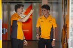 Oscar Piastri (McLaren) und Lando Norris (McLaren) 